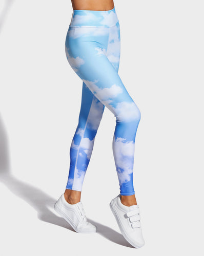 Blue Skies Yoga Leggings