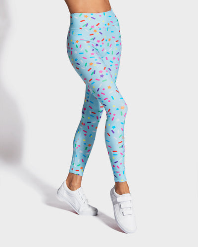 Sprinkle Me Blue Leggings