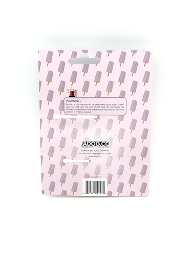 Popsicle-Shaped Freezable Dog Toy – 100% Natural Rubber Chew Toy