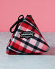 Puppy Love Plaid Poop Bag Holder