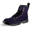 Men's Lace Up Canvas  (Model1203H)(Black)