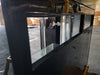 120g Curved Panoramic Flat Bowfront Glass Reef-Ready Aquarium in Gloss Black Stand
