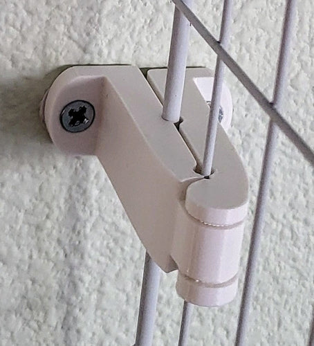 XPen Wall Mount Brackets - Long Design for Custom Pet Pen Configurations (4-Pack)