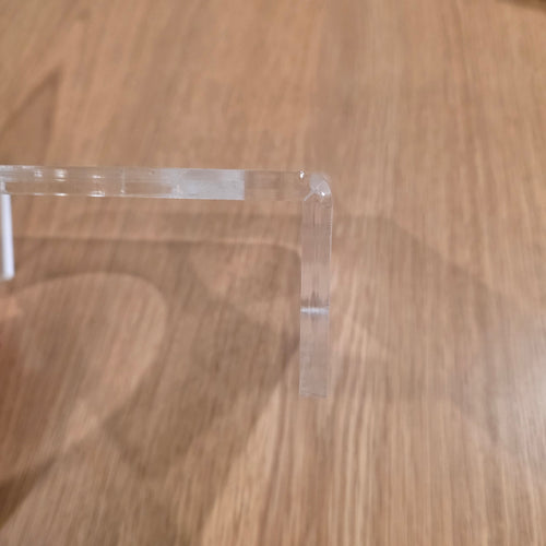 Aevan Epoch | Frosted Acrylic Pet Bowl Stand