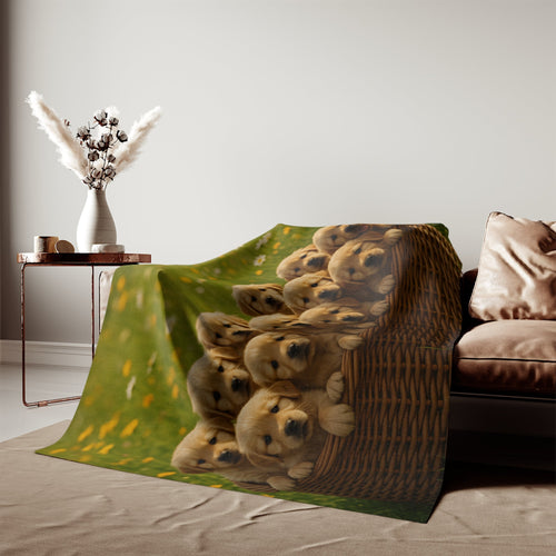 Sweatshirt Blanket – Plush Fleece Throw, 2 Size Options