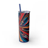 Skinny Tumbler with Straw – 20 oz Stainless Steel Cup