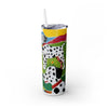 Skinny Tumbler with Straw – 20 oz Stainless Steel Cup