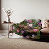 Sweatshirt Blanket – Plush Fleece Throw, 2 Size Options