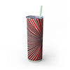 Skinny Tumbler with Straw – 20 oz Stainless Steel Cup