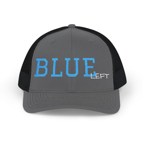 Democratic Blue Left Liberal Trucker Cap