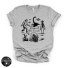The Locals Cryptids Tee | Cryptid Graphic T-Shirt {BLACK DESIGN}