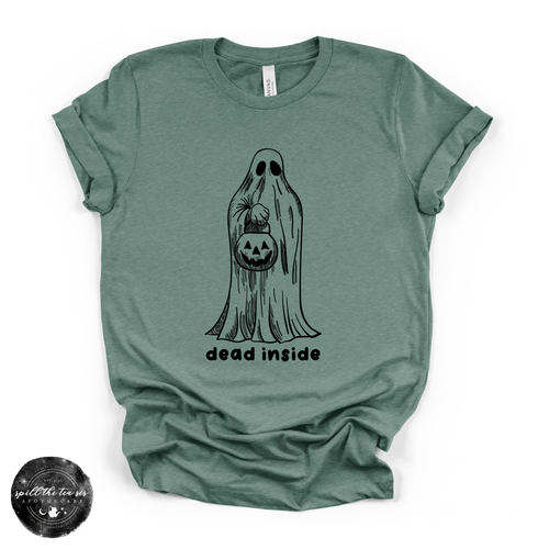 Dead Inside Tee | Funny Gothic Halloween Graphic T-Shirt