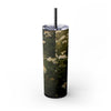 Skinny Tumbler with Straw – 20 oz Stainless Steel Cup