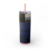 Skinny Tumbler with Straw – 20 oz Stainless Steel Cup
