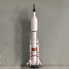 Building block interstellar rocket toy model