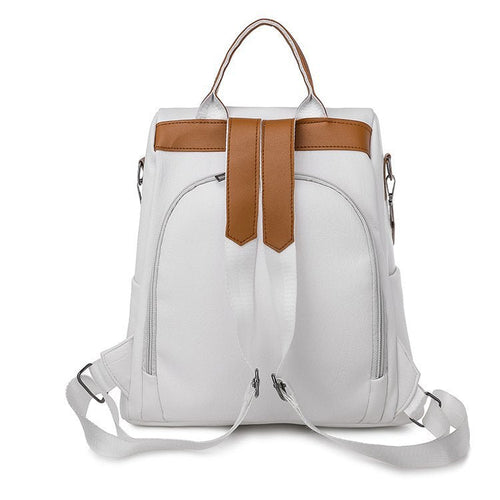 Multifunctional anti-theft women's backpack