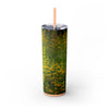 Skinny Tumbler with Straw – 20 oz Stainless Steel Cup