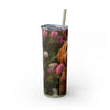 Skinny Tumbler with Straw – 20 oz Stainless Steel Cup