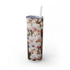 Skinny Tumbler with Straw – 20 oz Stainless Steel Cup