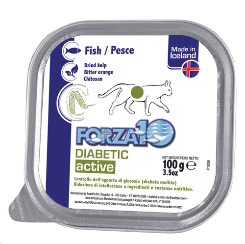 Forza10 ActiWet Diabetic Support Icelandic Fish Cat Food