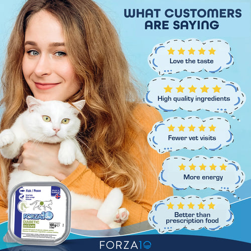 Forza10 ActiWet Diabetic Support Icelandic Fish Cat Food