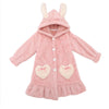 Girls Winter Double-sided Thick Plush Homewear