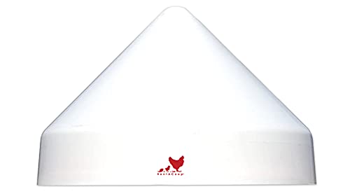 Anti-Roost Cone for 5 Gallon Round Chicken Waterers and 20lb Feeders