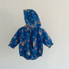 Baby Girl Triangle Jumpsuit Harness Long-sleeved Package Farting Clothes