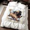 Sweatshirt Blanket – Plush Fleece Throw, 2 Size Options