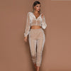 Autumn and winter suede women's clothing