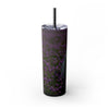Skinny Tumbler with Straw – 20 oz Stainless Steel Cup