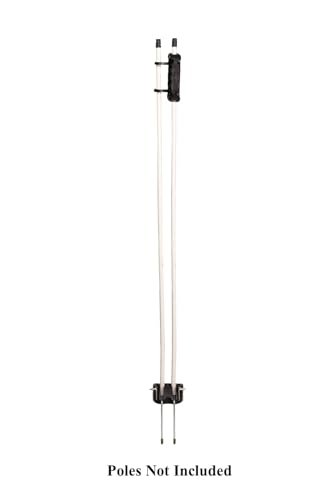 RentACoop Gate Handle Kit for Electric and Non-Electric Fencing - includes Handles, Hooks, Stakes, Guylines, and Pegs - Posts Not Included