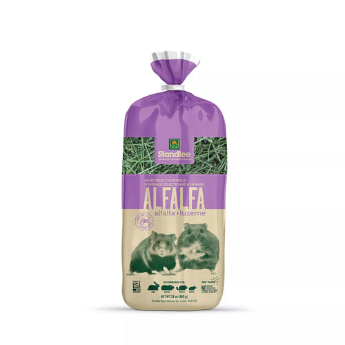 Standlee Premium Alfalfa Hay 24oz. Small Animal Forage High Fiber Natural USA