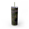 Skinny Tumbler with Straw – 20 oz Stainless Steel Cup