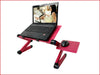 Multifunctional aluminum alloy folding table