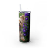Skinny Tumbler with Straw – 20 oz Stainless Steel Cup
