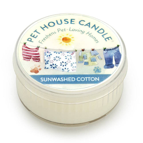 Sunwashed Cotton Mini Candle