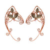 Pure Handmade Elf Ear Clips Without Pierced Ears