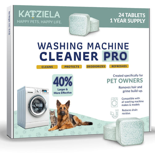 Washing Machine Cleaner Tablets Formulated for Pet Owners