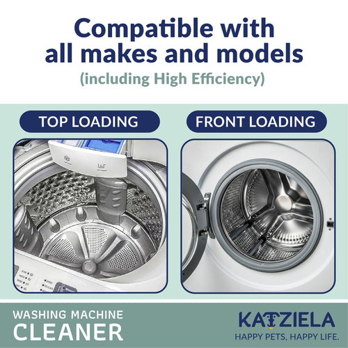 Washing Machine Cleaner Tablets Formulated for Pet Owners