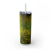 Skinny Tumbler with Straw – 20 oz Stainless Steel Cup