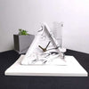 Concrete table clock