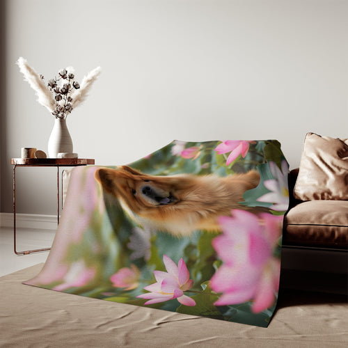 Sweatshirt Blanket – Plush Fleece Throw, 2 Size Options