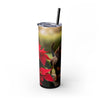 Skinny Tumbler with Straw – 20 oz Stainless Steel Cup