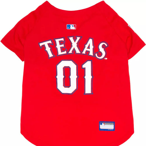 Pet Jersey TEXAS Rangers