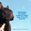Adams Plus Flea & Tick Spot On 3 Doses 30 Day Control for Small Dogs 5-14lbs