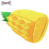 Interactive Pineapple Snuffle Dog Toy | Plush Treat Dispensing Puzzle Toy with Squeaker for Small Medium Large Dogs