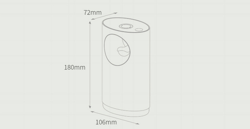 Household bedroom mute analog humidifier