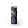 Skinny Tumbler with Straw – 20 oz Stainless Steel Cup