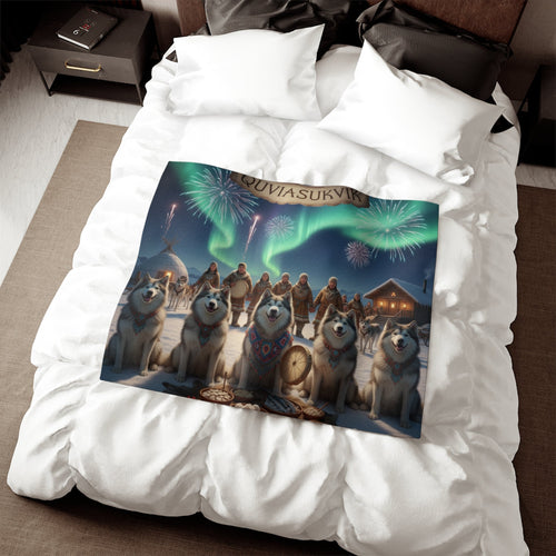 Canadian Eskimo Dog Blanket